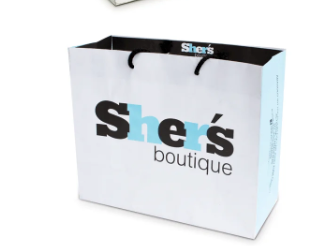 Bolsa impresa para boutique